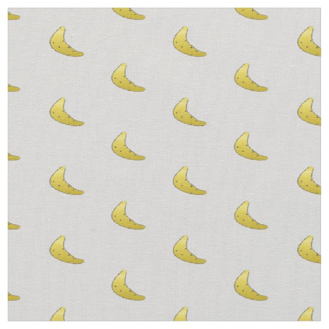 Banana mönster tyg (Närbild)