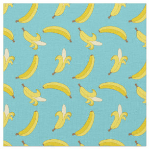 Banana mönster tyg
