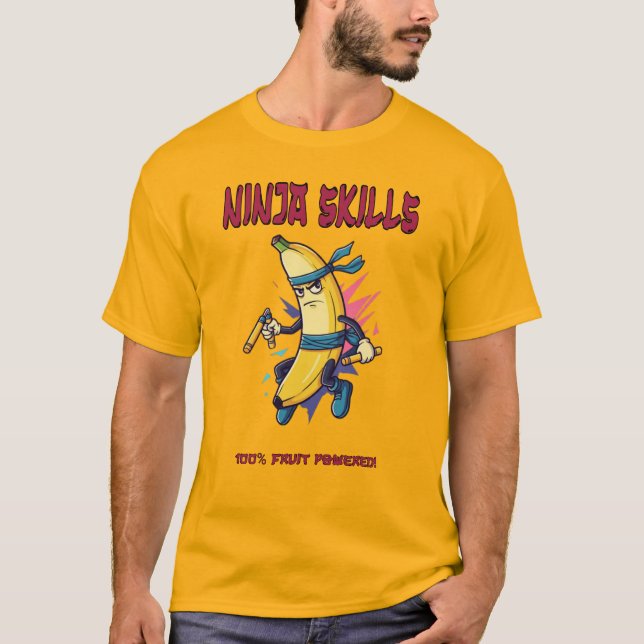 Banana Ninja T Shirt (Framsida)