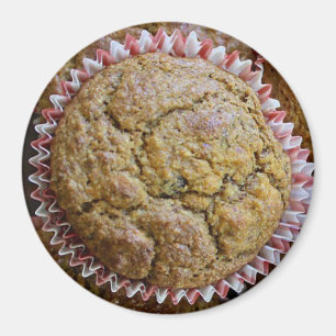 Banana Nöt Muffin Food Magnet