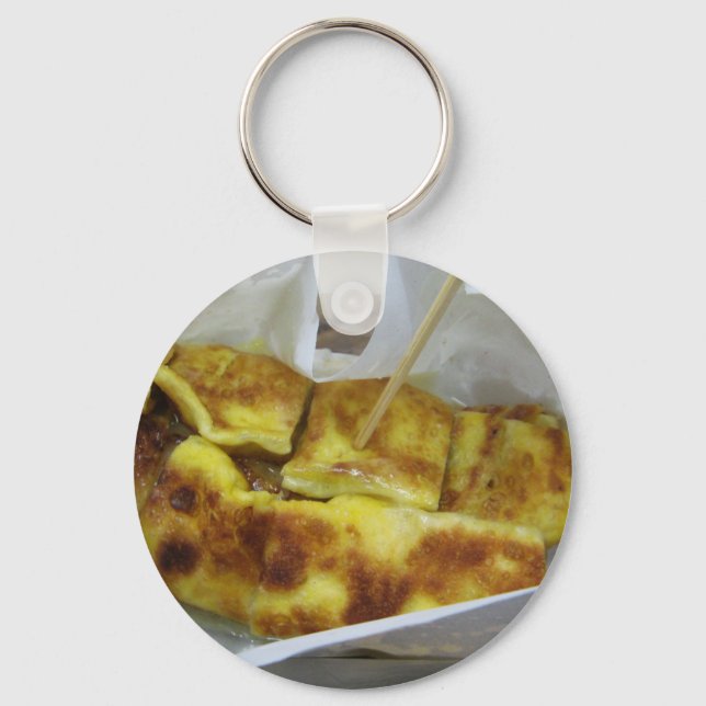 Banana Pancake [Roti Kluai Khai] Thai Street Food Nyckelring (Framsida)