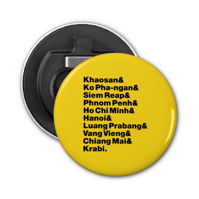 Banana Pancake Trail / Circuit Flasköppnare (Framsidan)