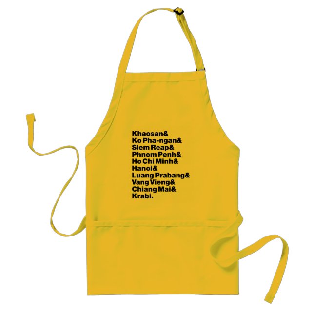 Banana Pancake Trail / Circuit Förkläde (Framsidan)