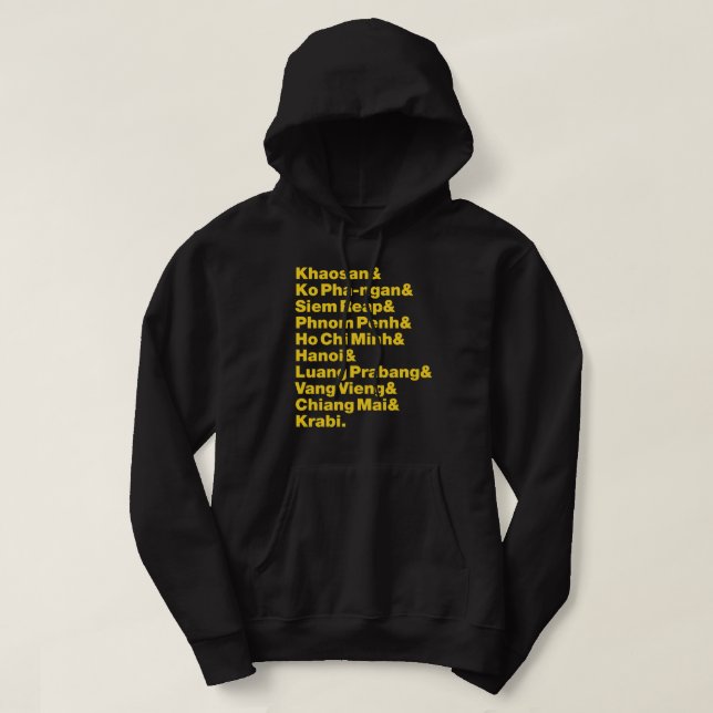 Banana Pancake Trail / Circuit Hoodie (Design framsida)