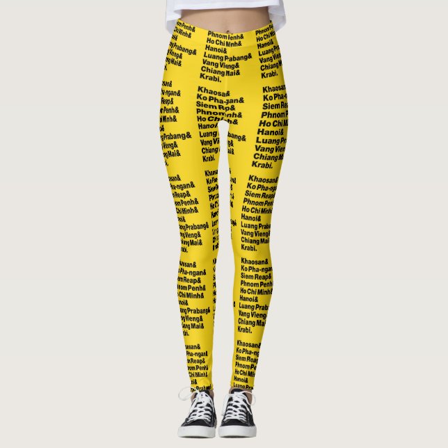 Banana Pancake Trail / Circuit Leggings (Framsida)