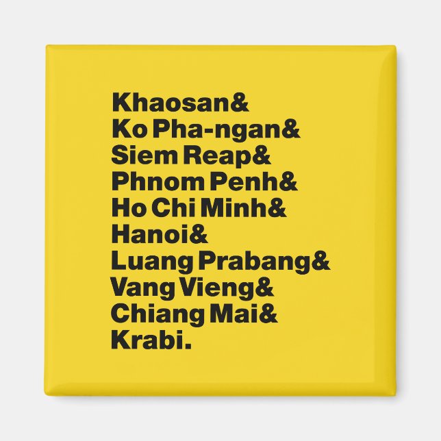 Banana Pancake Trail / Circuit Magnet (Framsidan)