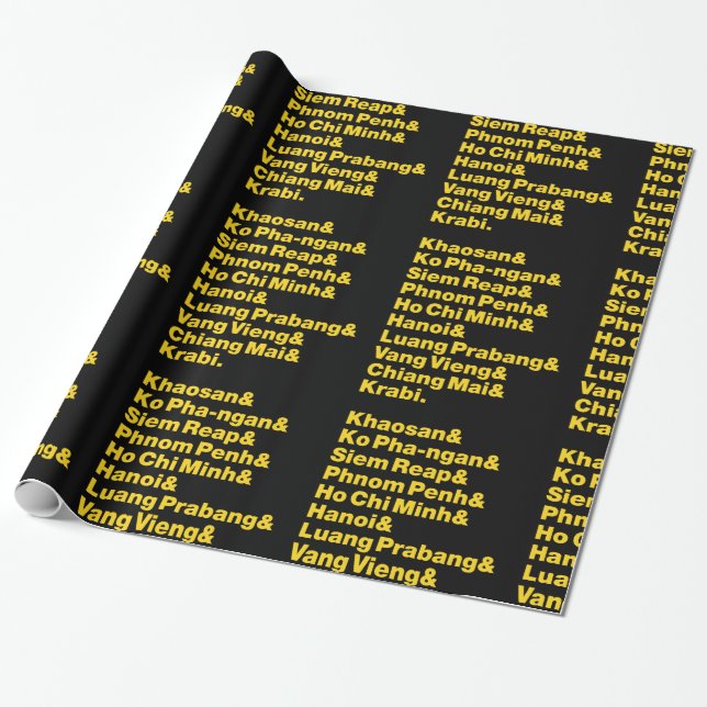 Banana Pancake Trail / Circuit Presentpapper (Utrullad)