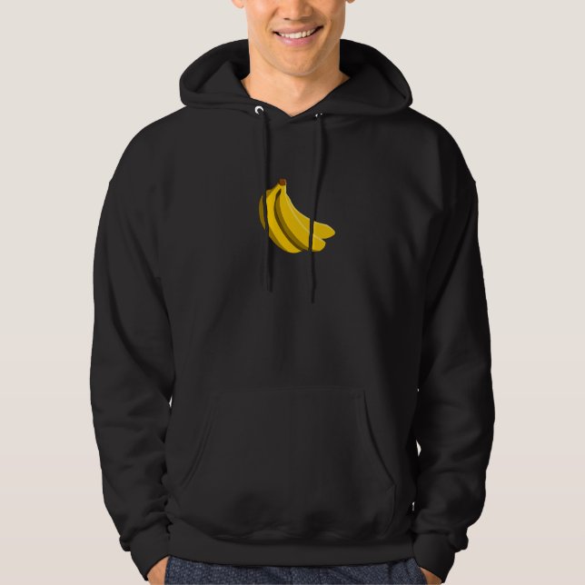 Banana Parody Coola Saker Hoodie (Framsida)
