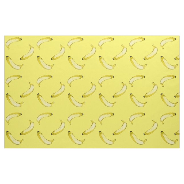Banana Patterned Tyg (Fat Quarter)