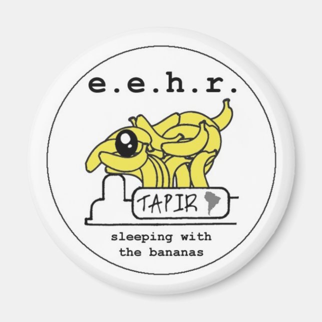 Banana Performance Art Magnet (Framsidan)