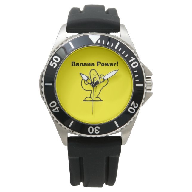 Banana Power watch Armbandsur (Framsida)