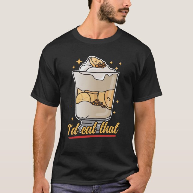 Banana Pudding Ät Den Banana Pudding T Shirt (Framsida)