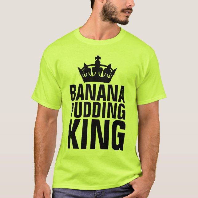 BANANA PUDDING KUNG T-SHIRTS (Framsida)