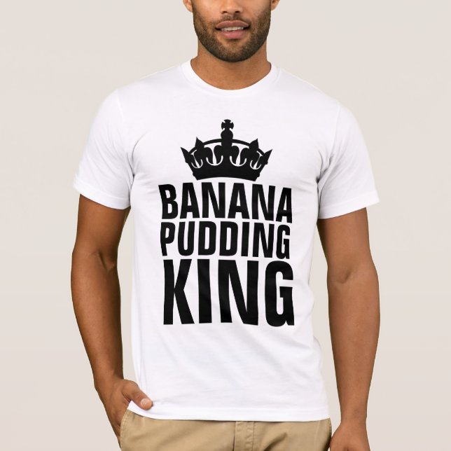 BANANA PUDDING KUNG T-SHIRTS (Framsida)
