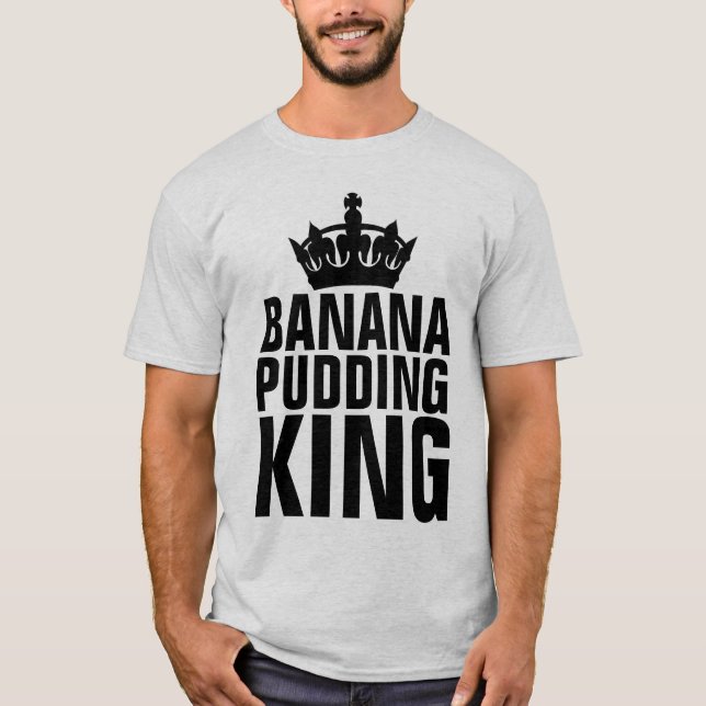 BANANA PUDDING KUNG T-SHIRTS (Framsida)