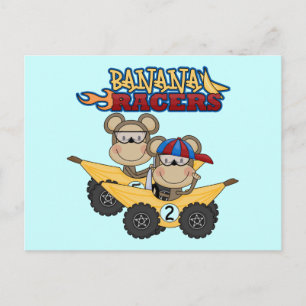 Banana Racers Tshirts och Gifts Vykort
