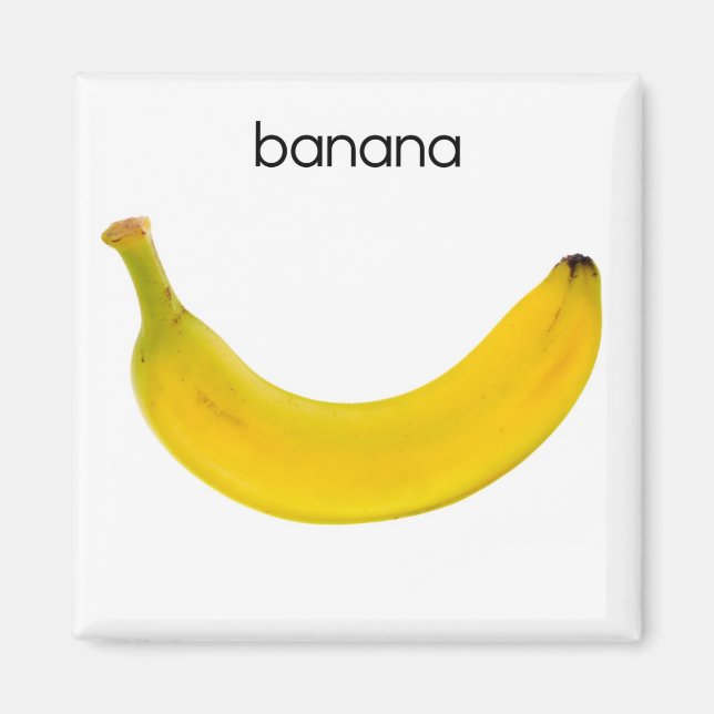 Banana Refrigerator Magnet (Framsidan)