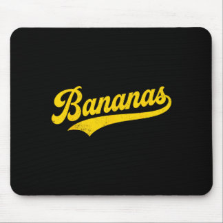 Banana Retro Humor Bananer Klick Män Kvinnor Barn Musmatta