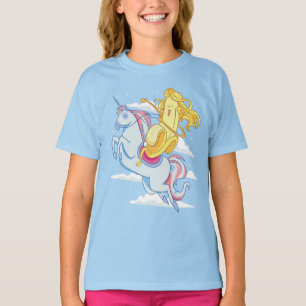 Banana rider Unicorn för Unicorn Älskare T Shirt