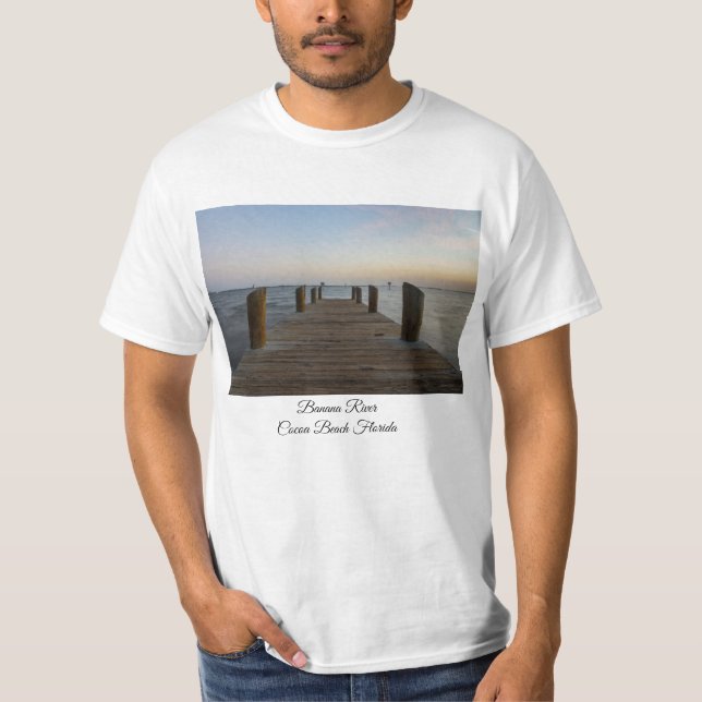 Banana River Dock T Shirt (Framsida)