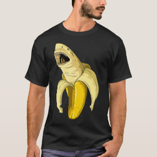 Banana Shark Banana ThMeed Party Shark ThMeed T Shirt
