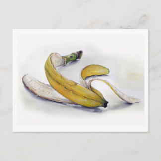 Banana skin Postcard Vykort
