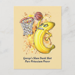 Banana Slam dunk Pure KaliumPower Fruitarian Vykort