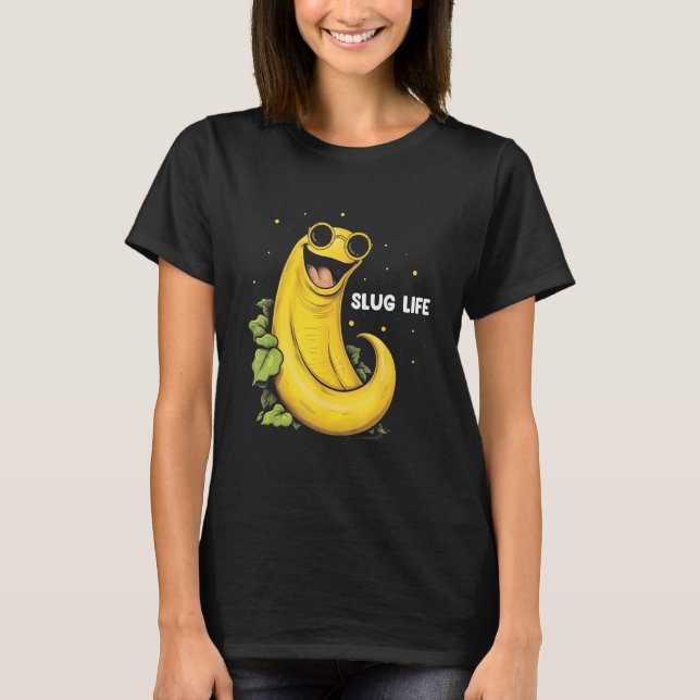Banana Slug Catcher Quote for Snail Catcher 13 T Shirt (Framsida)