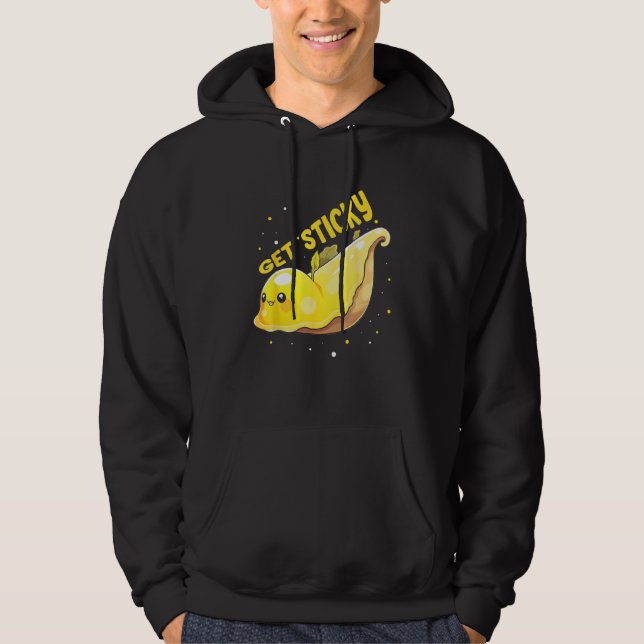 Banana Slug Catcher Quote for Snail Catcher 7 Hoodie (Framsida)
