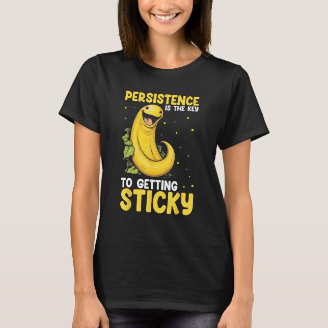 Banana Slug Catcher Quote for Snail Catcher 8 T Shirt (Framsida)