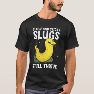 Banana Slug-citat för Banana Snigel och Snigel Cat T Shirt