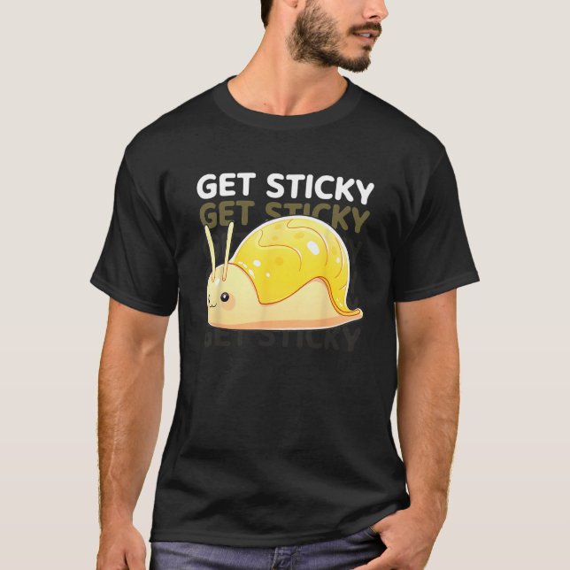 Banana Slug Collecting Quote for Slug Science 11 T Shirt (Framsida)
