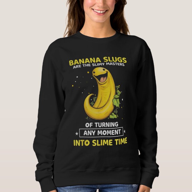 Banana Slug Collecting Quote for Slug Science 1 T Shirt (Framsida)