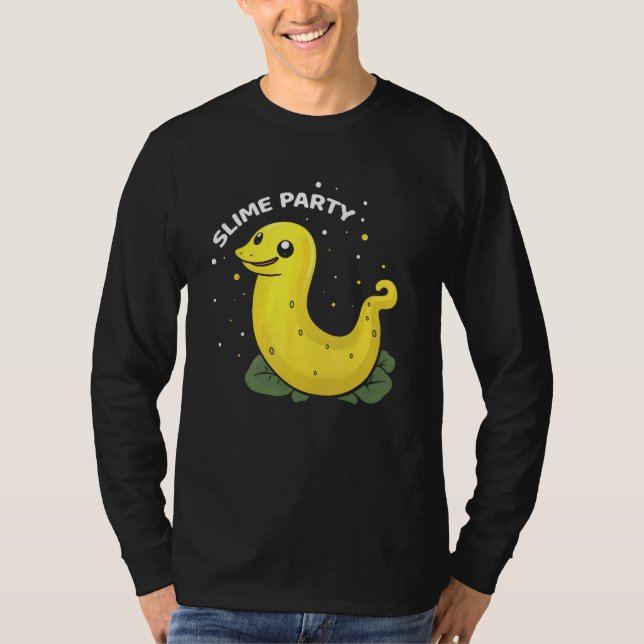 Banana Slug Collecting Quote for Slug Science 8 T Shirt (Framsida)