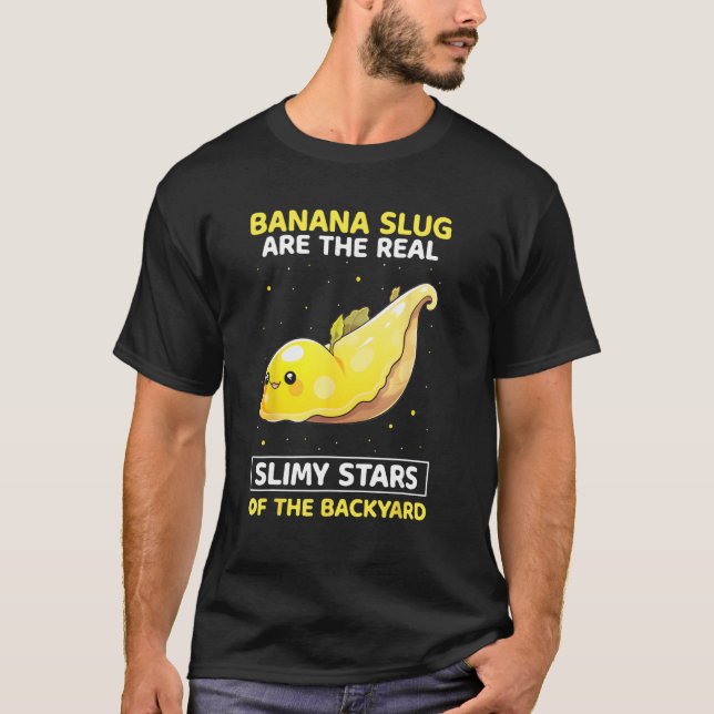 Banana Slug Collecting Quote for Slug Science 9 T Shirt (Framsida)