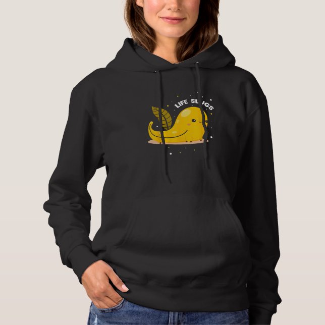 Banana Slug Quote for Banana Snail and Snail Catch T Shirt (Framsida)