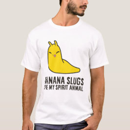 Banana Slugs är min andliga, animaliska Cute Banan T Shirt