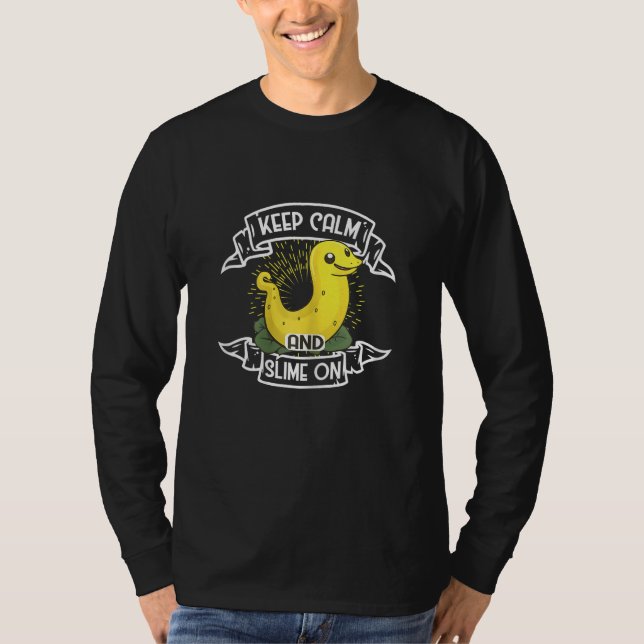 Banana Snail Catcher Quote for Banana Slug T Shirt (Framsida)