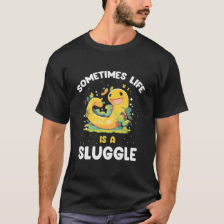 Banana Snail Catcher Quote For Banana Slug T Shirt