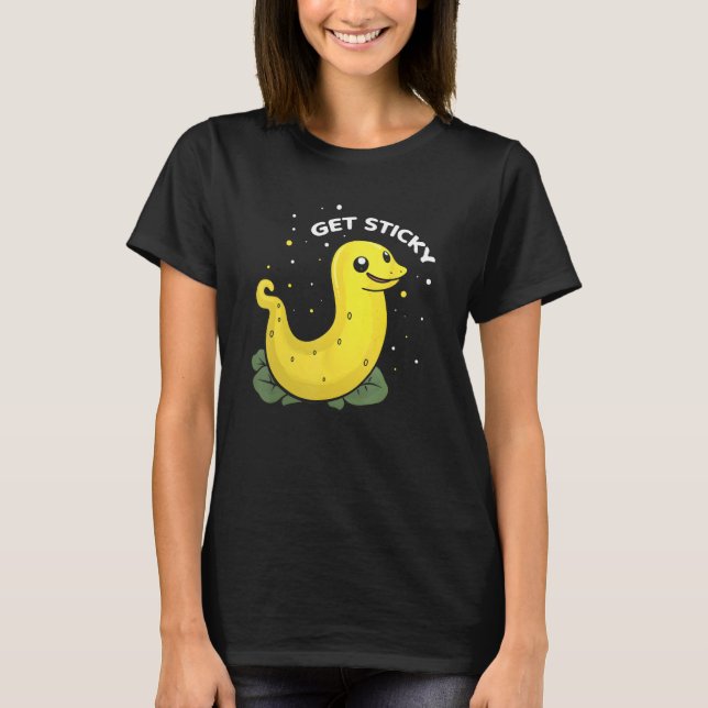 Banana Snail Collecting Quote for Snail Catcher 7 T Shirt (Framsida)