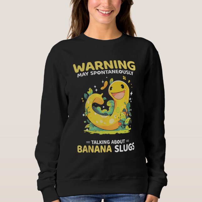 Banana Snail Quote for Snail Catcher and Snail Cat T Shirt (Framsida)