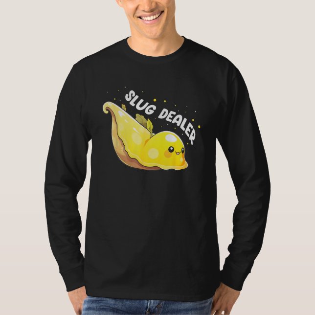 Banana Snail Quote for Snail Catcher and Snail Cat T Shirt (Framsida)