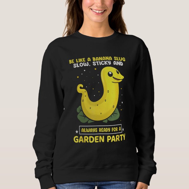 Banana Snail Quote for Snail Catcher and Snail Cat T Shirt (Framsida)