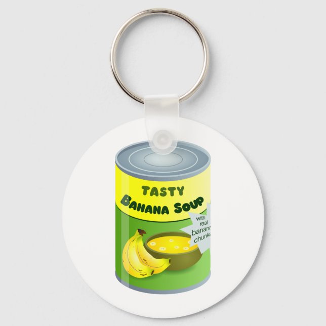 Banana Soppa Nyckelring (Framsida)
