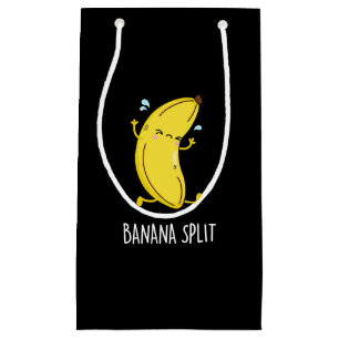 Banana Split Funny Dancing Banana Pun (Mörk BG)