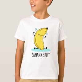 Banana Split Funny Dancing Banana Pun T Shirt