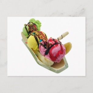 Banana Split Vykort