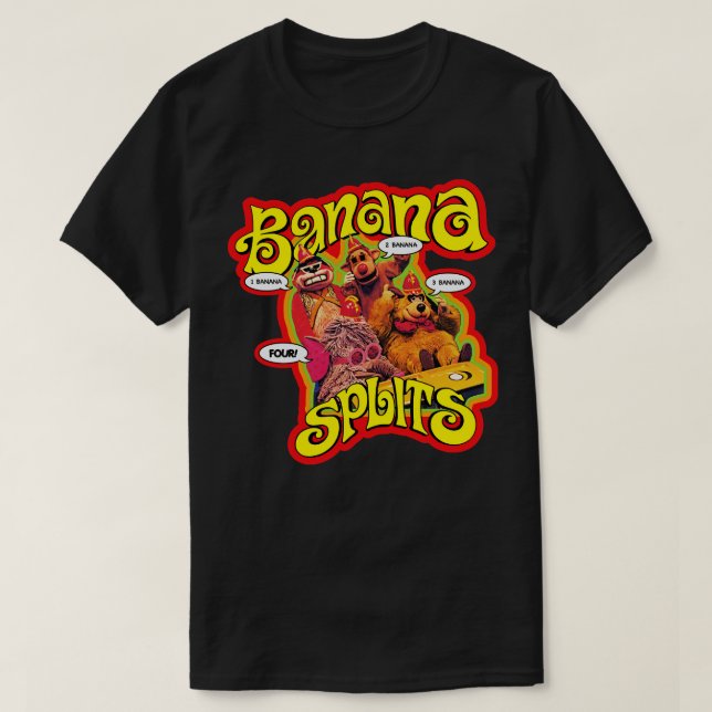 Banana Splits T Shirt (Design framsida)