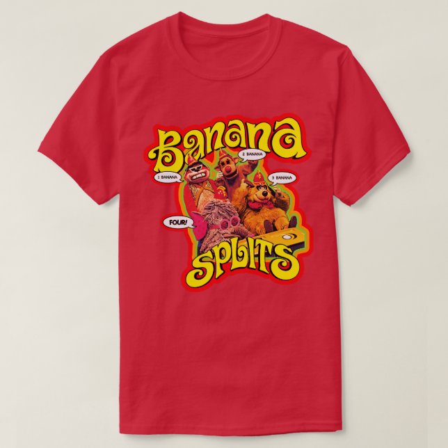 Banana Splits T Shirt (Design framsida)
