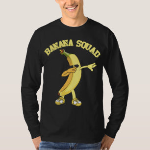 Banana Squad Dab Dabbing Dope Swag Vegan Vegetaria T Shirt